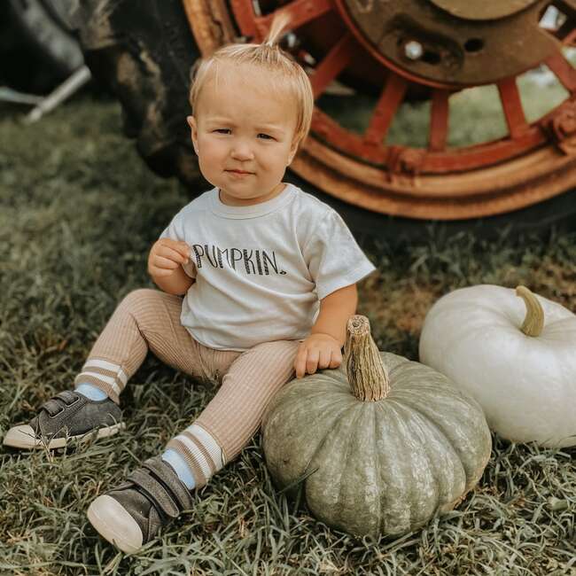 Graphic Tee, Pumpkin - T-Shirts - 2
