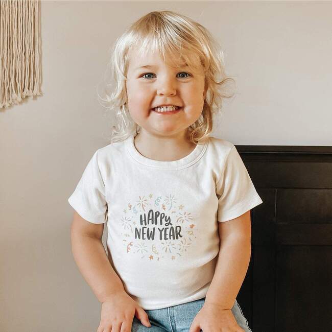 Graphic Tee, Happy New Year - T-Shirts - 2