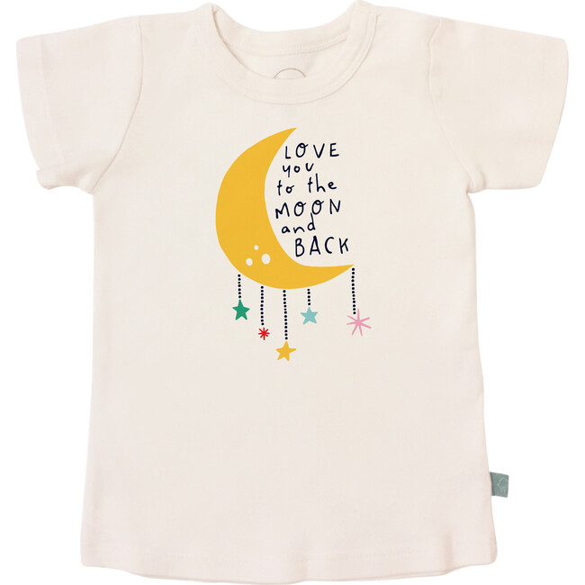 Graphic Tee, Moon And Back