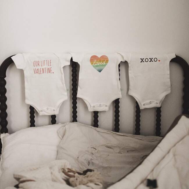 Graphic Bodysuit, Xoxo - Onesies - 3