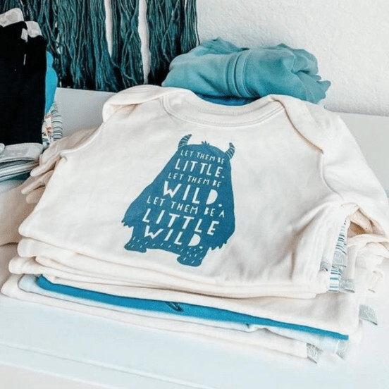 Graphic Bodysuit, Wild Child - Onesies - 4