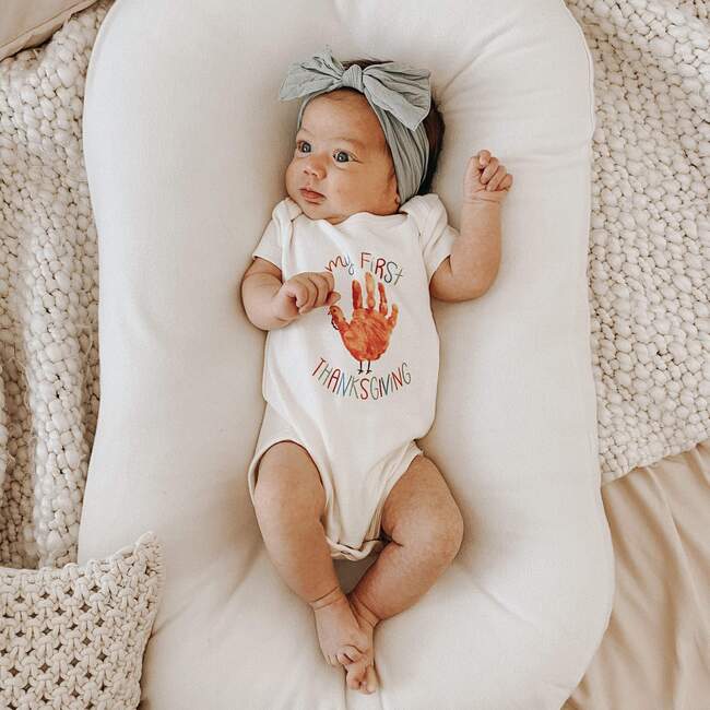 Graphic Bodysuit, Thanksgiving Hand - Onesies - 2