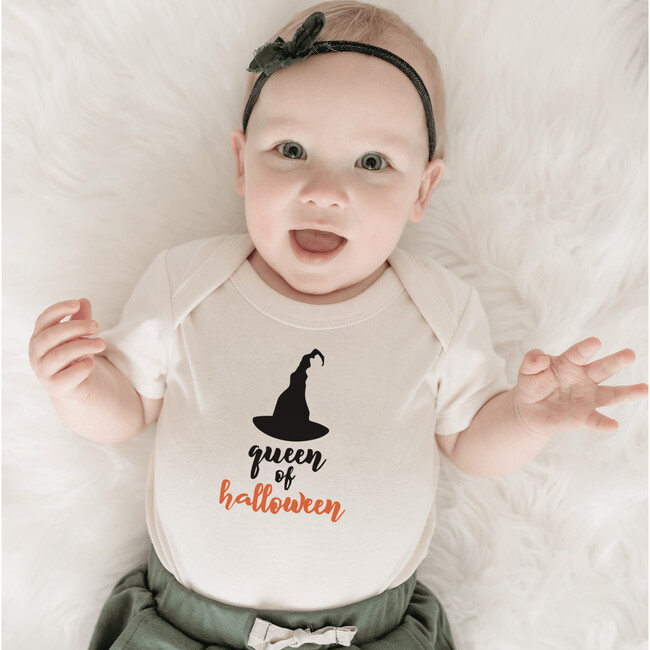 Graphic Bodysuit, Queen Of Halloween Queen Of Halloween - Onesies - 2