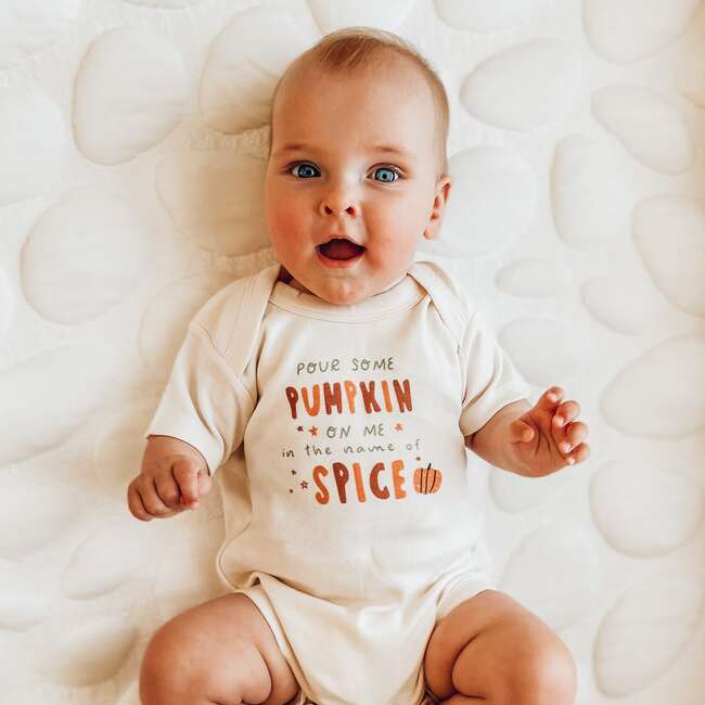 Graphic Bodysuit, Pour Some Pumpkin - Onesies - 3