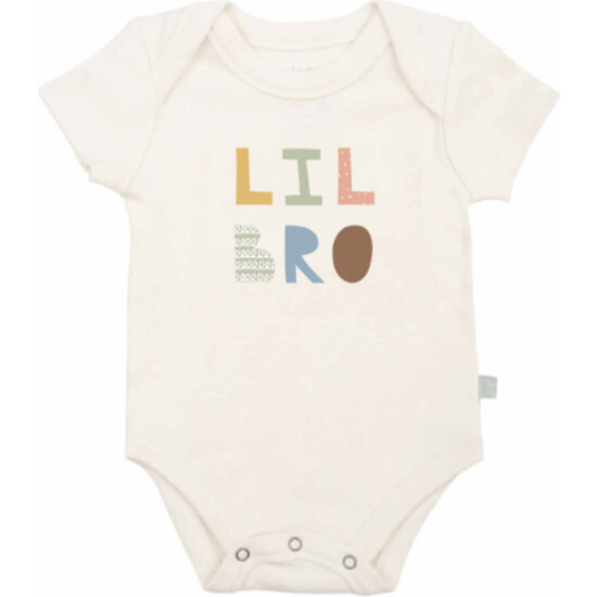 Graphic Bodysuit, Lil Bro - Desert Rose