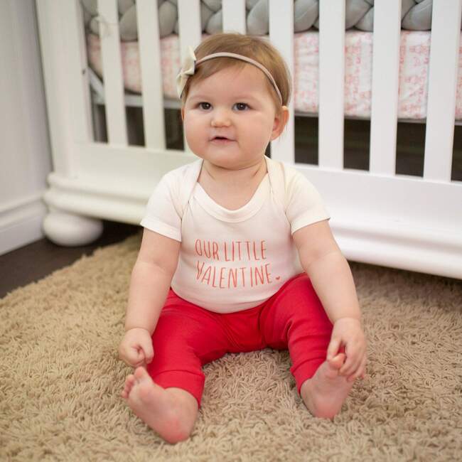 Graphic Bodysuit, Little Valentine - Onesies - 2