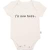 Graphic Bodysuit, I'M New Here - Onesies - 1 - thumbnail