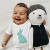Graphic Bodysuit, Hippy Hoppy - Onesies - 2