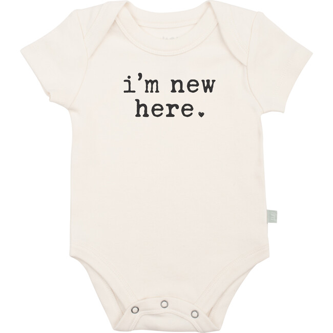 Graphic Bodysuit, I'M New Here - Onesies - 2
