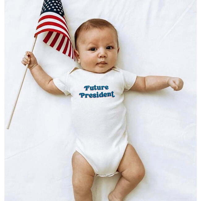 Graphic Bodysuit, Future President - Onesies - 2
