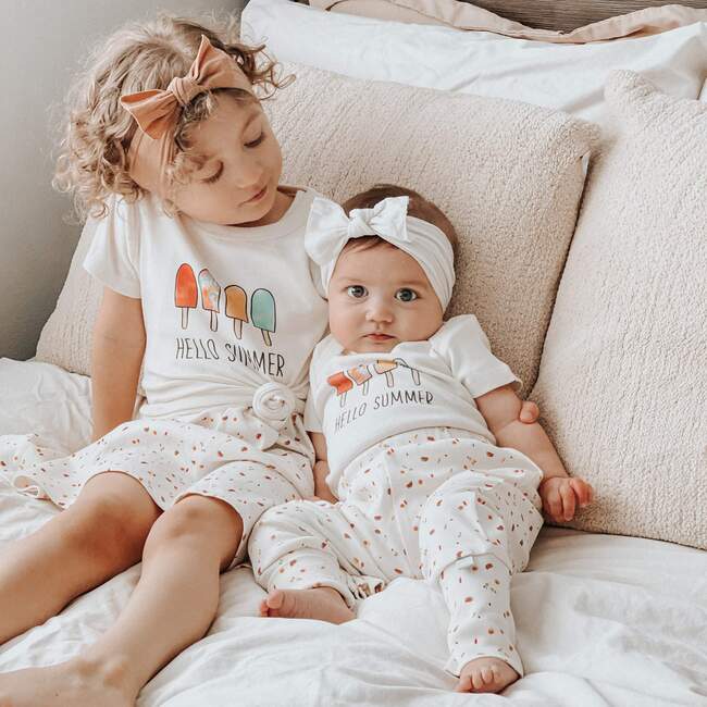 Graphic Bodysuit, Hello Summer - Onesies - 2