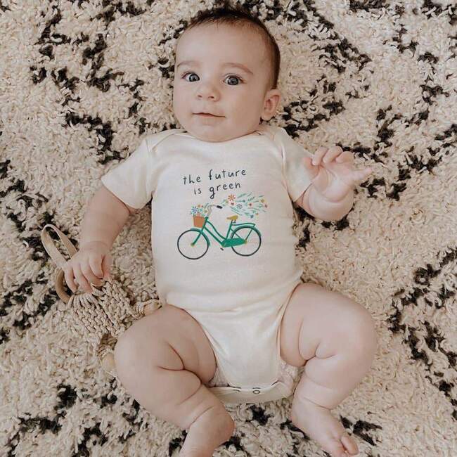 Graphic Bodysuit, Future Is Green - Onesies - 3