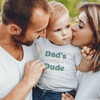Graphic Bodysuit, Dads Little Dude - Onesies - 2