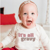 Graphic Bodysuit, All Gravy (Long Sleeve) - Onesies - 2