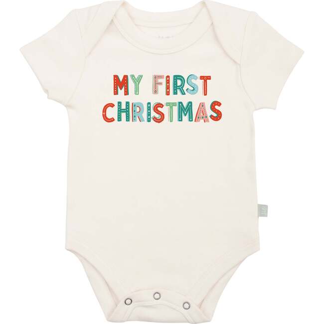 Graphic Bodysuit, My First Christmas