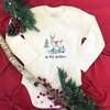Graphic Bodysuit, Christmas Deer (Long Sleeve) - Onesies - 2