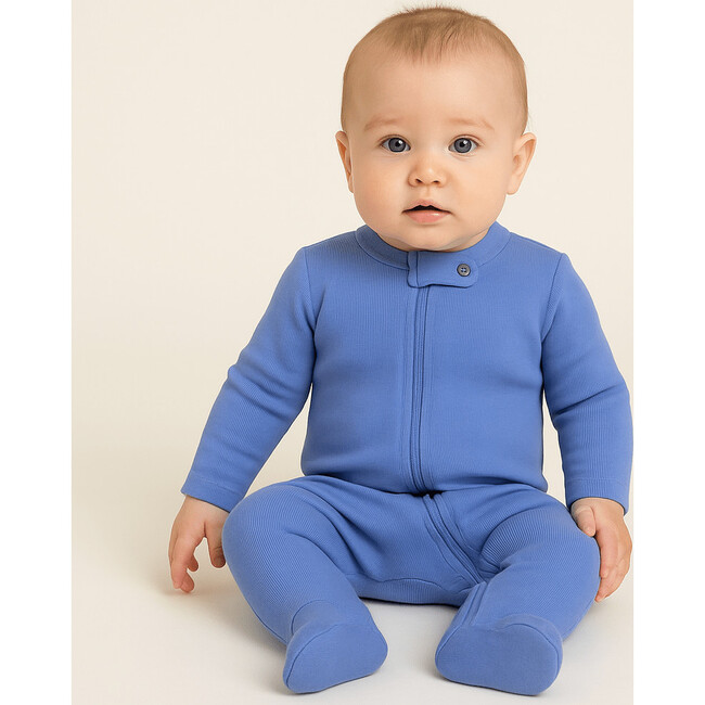 Footie,  Periwinkle Blue