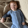 Footie,  Periwinkle Blue - Footie Pajamas - 3