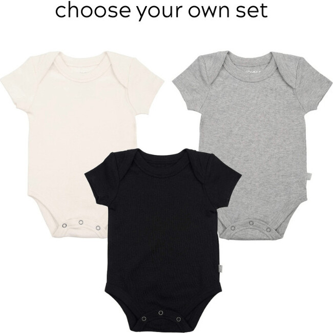 Boxed 3-Piece Lap Bodysuit Set, Mixed