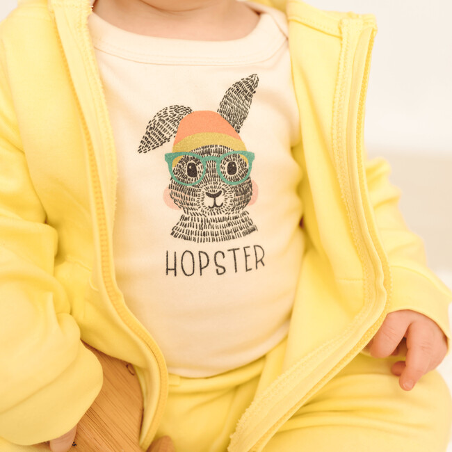 Graphic Bodysuit, Hopster - Onesies - 4