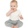 Basics Lap Shoulder Bodysuit, Ivory - Onesies - 2