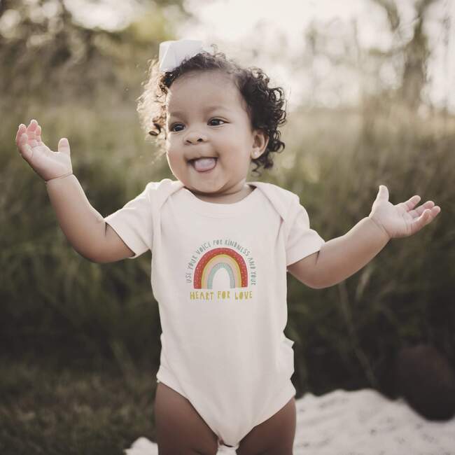 Graphic Bodysuit, Kindness - Onesies - 2