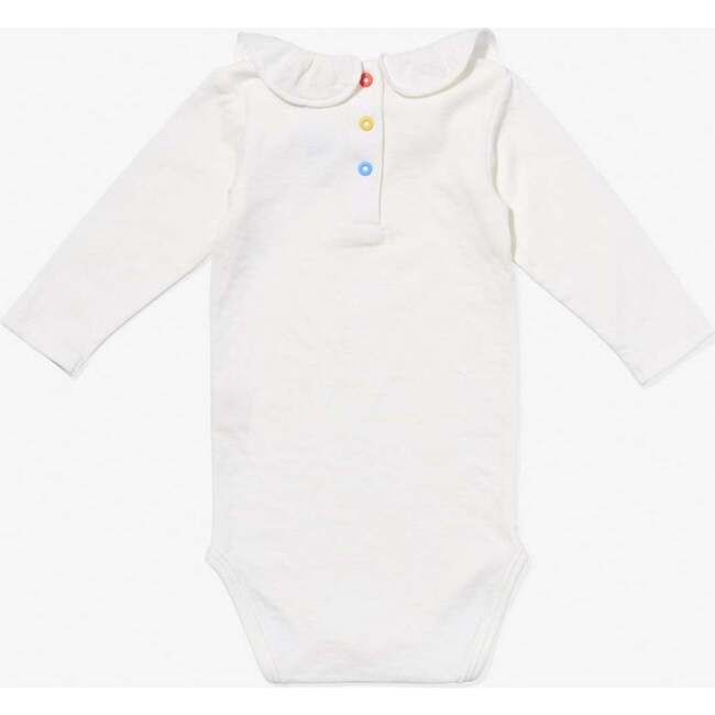 Tink Ruffle One-Piece, Vanilla Piping - Onesies - 2