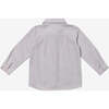 Jeffie Shirt, Indigo Linen Stripe - Shirts - 2