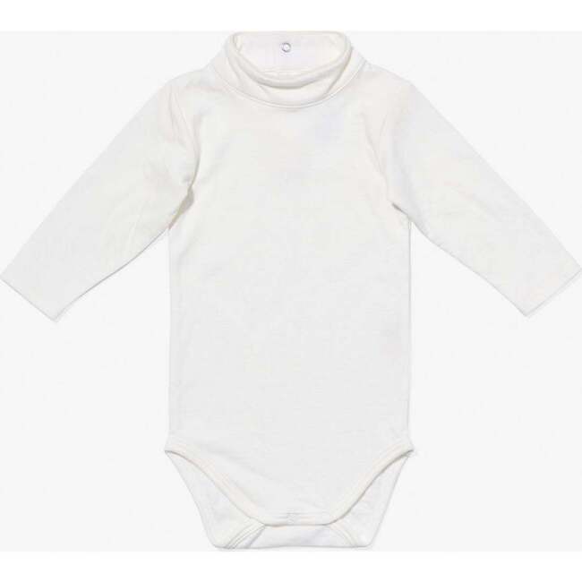 Frank T-Neck One-Piece, Vanilla Piping