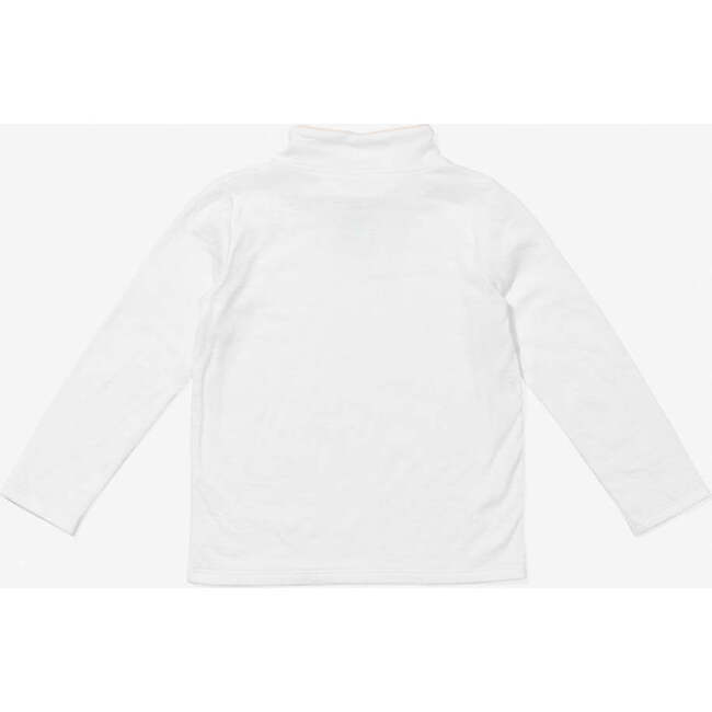 Frank T-Neck, Vanilla Piping - Sweatshirts - 2