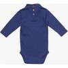Frank T-Neck One-Piece, Navy - Onesies - 2