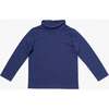 Frank T-Neck, Navy - Sweatshirts - 1 - thumbnail