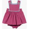 Dorothy Baby Dress, Boysenberry Corduroy - Dresses - 1 - thumbnail