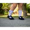 The T Bar, Black Suede - T-Straps - 3