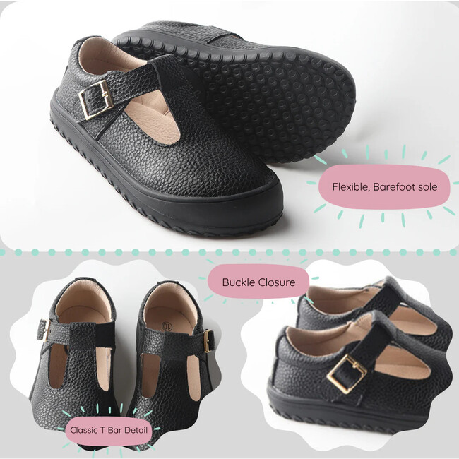 Back To School T Bar Tricia, Black - Sneakers - 2