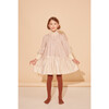 Word Of Mouth Dress, Cats Coat White With Gold - Dresses - 1 - thumbnail