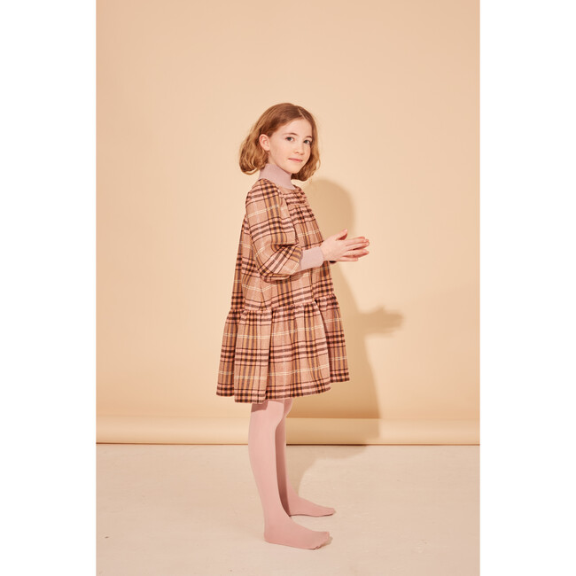 Word Of Mouth Dress, Rose Otto Check - Dresses - 2