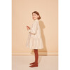Word Of Mouth Dress, Cats Coat White With Gold - Dresses - 2