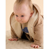 Corduroy Shearling Jacket Mushroom - Jackets - 3