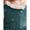 Corduroy Pinnie & Headband Set Apple Broderie - Dresses - 4