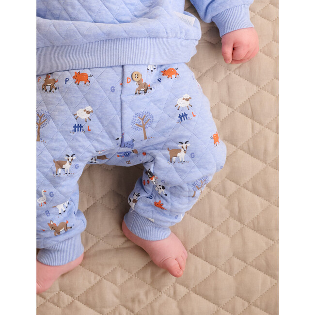 Quilted Track Set Farm Alphabet Print - Mixed Apparel Set - 4