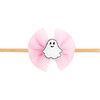 Coquette Tulle Ghost Bow Halloween Baby Headband, Multi - Headbands - 1 - thumbnail