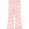 Coquette Ghost Halloween Flare Legging, Pink - Leggings - 1 - thumbnail