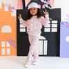 Coquette Ghost Halloween Flare Legging, Pink - Leggings - 2