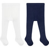 Brittany Assorted Neutral 2pk Heavyweight Tights - Stockings - 1 - thumbnail
