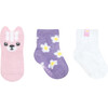 Cozy Cutie  Assorted Pastel Cozy 3pk Infant Hosiery - Socks - 1 - thumbnail