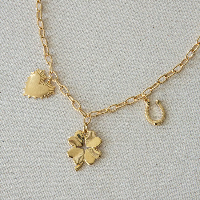 Luck and Love Charm Necklace - Necklaces - 2