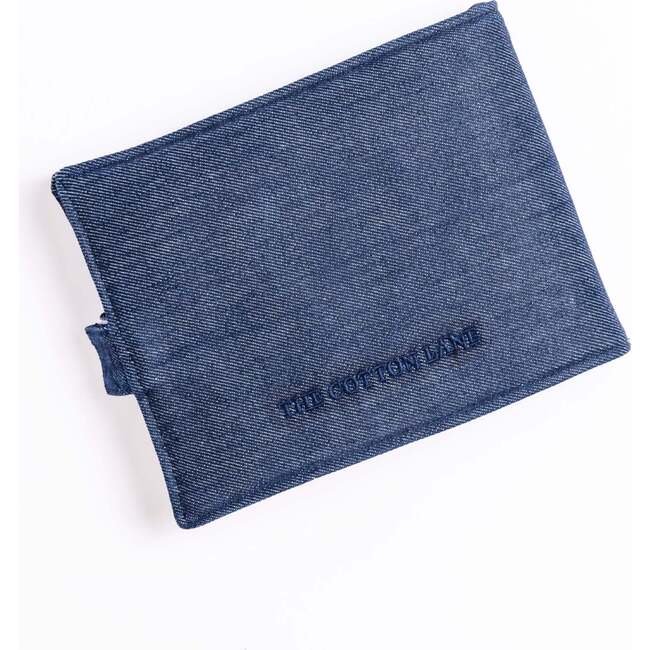Cuddle Book Soft Photo Album, Denim - Developmental Toys - 2