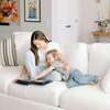 Cuddle Book Soft Photo Album, White Embroidery - Developmental Toys - 5