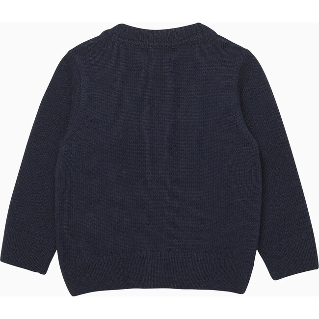 Fire Engine Cardigan, Navy - Cardigans - 2